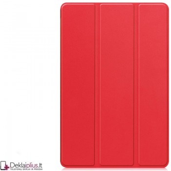 Dirbtinės odos atverčiamas dėklas - raudonas (Samsung Galaxy Tab S11) Dirbtinės odos atverčiamas dėklas - raudonas (Samsung Galaxy Tab S11)